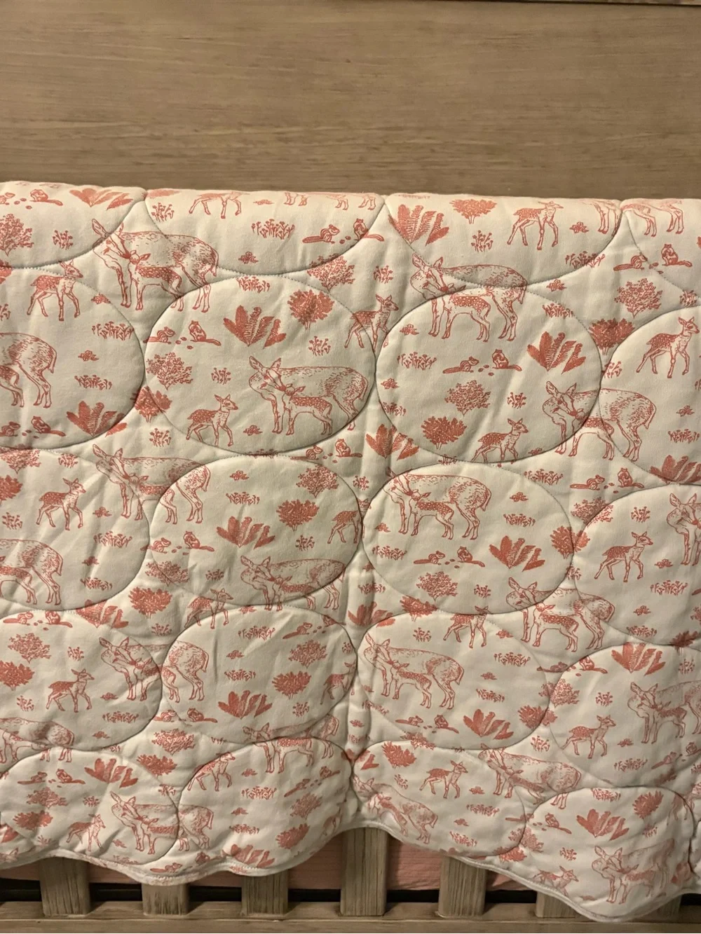 Kate Quinn Deer Print Quilt